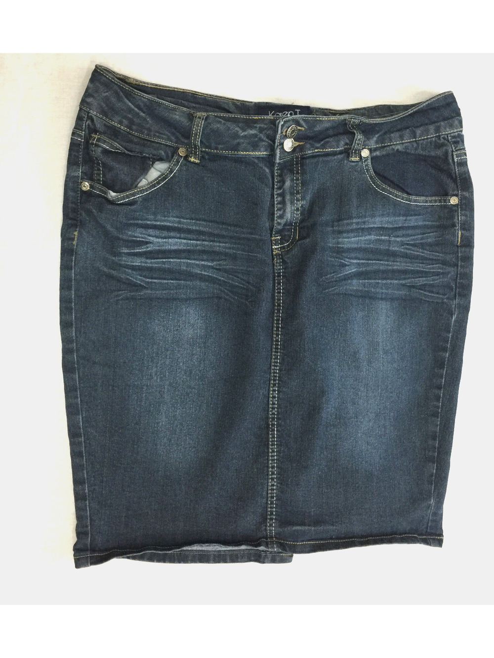 🍏🍏🍏 KAREN JEANS WOMENS SKIRT SIZE L. 🍏🍏🍏